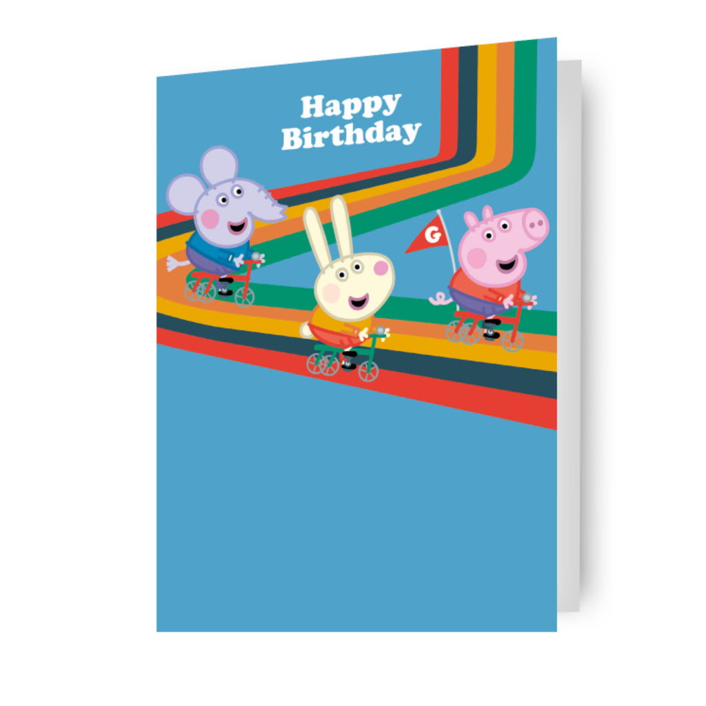 Peppa Pig Boy's Birthday Card