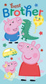 Peppa Pig 'Best Brother' Birthday Card