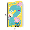 Peppa Pig Age 2 Birthday Card