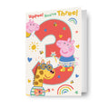 Peppa Pig Age 3 Birthday Card