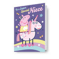 Peppa Pig Niece Birthday Card, To a Super Special Niece
