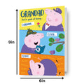 Peppa Pig Grandad Pig Birthday Card