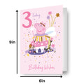 Peppa Pig Age 3 Birthday Card