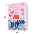 Peppa Pig Daughter Butterfly Birthday Card