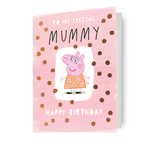 Peppa Pig 'Mummy' Birthday Card