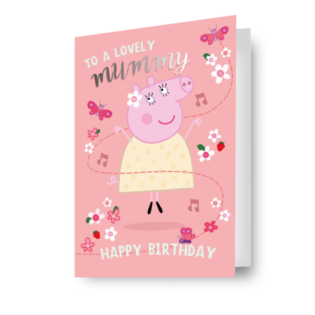 Peppa Pig Mummy Birthday Card