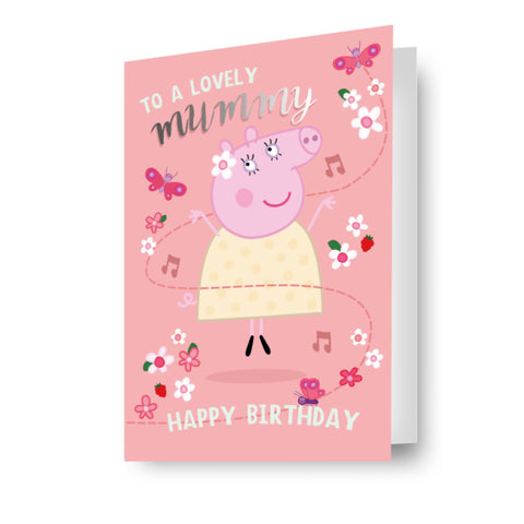 Peppa Pig Mummy Birthday Card