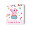 Peppa Pig Sister Birthday Card
