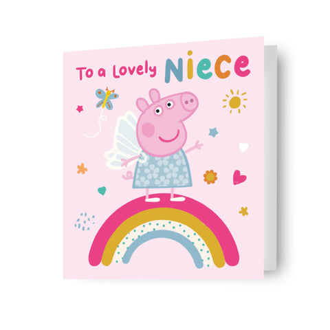 Peppa Pig 'Lovely Niece' Birthday Card