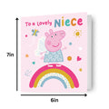 Peppa Pig 'Lovely Niece' Birthday Card