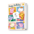 Peppa Pig Age Sticker Birthday Card