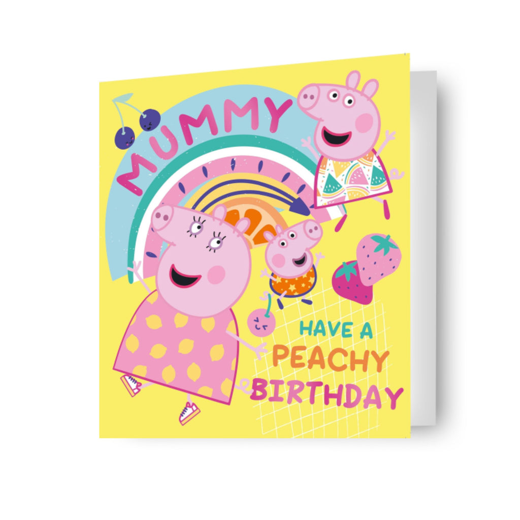Peppa Pig Mummy Birthday Card