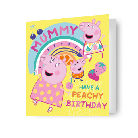 Peppa Pig Mummy Birthday Card