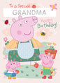 Peppa Pig Personalise Birthday Card With Sticker Sheet