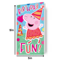 Peppa Pig Sticker Birthday Card