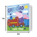 Peppa Pig Grandad Birthday Card