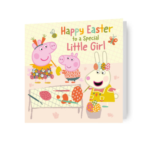 Peppa Pig 'Special Little Girl' Paaskaart