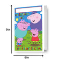 PEPPA PIG STICKER FATHER'S DAY CARD