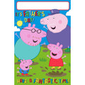 PEPPA PIG STICKER FATHER'S DAY CARD