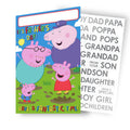 PEPPA PIG STICKER FATHER'S DAY CARD