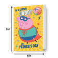 Super Daddy Peppa Pig Father's Day Card