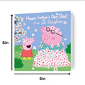 Peppa Pig Father's Day Card 'From Your Daughter'