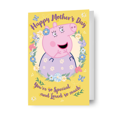 Peppa Pig 'You're So Special' Mother's Day Card