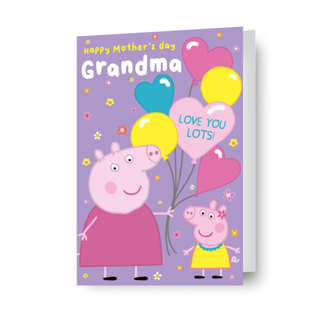 Peppa Pig 'Oma' Moederdagkaart