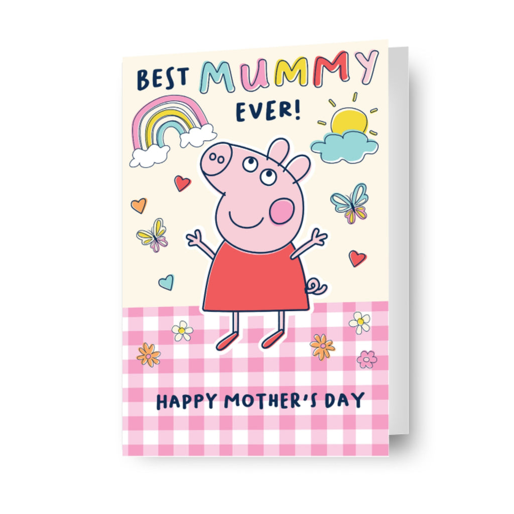 Peppa Pig 'Best Mummy Ever' Mother's Day Card