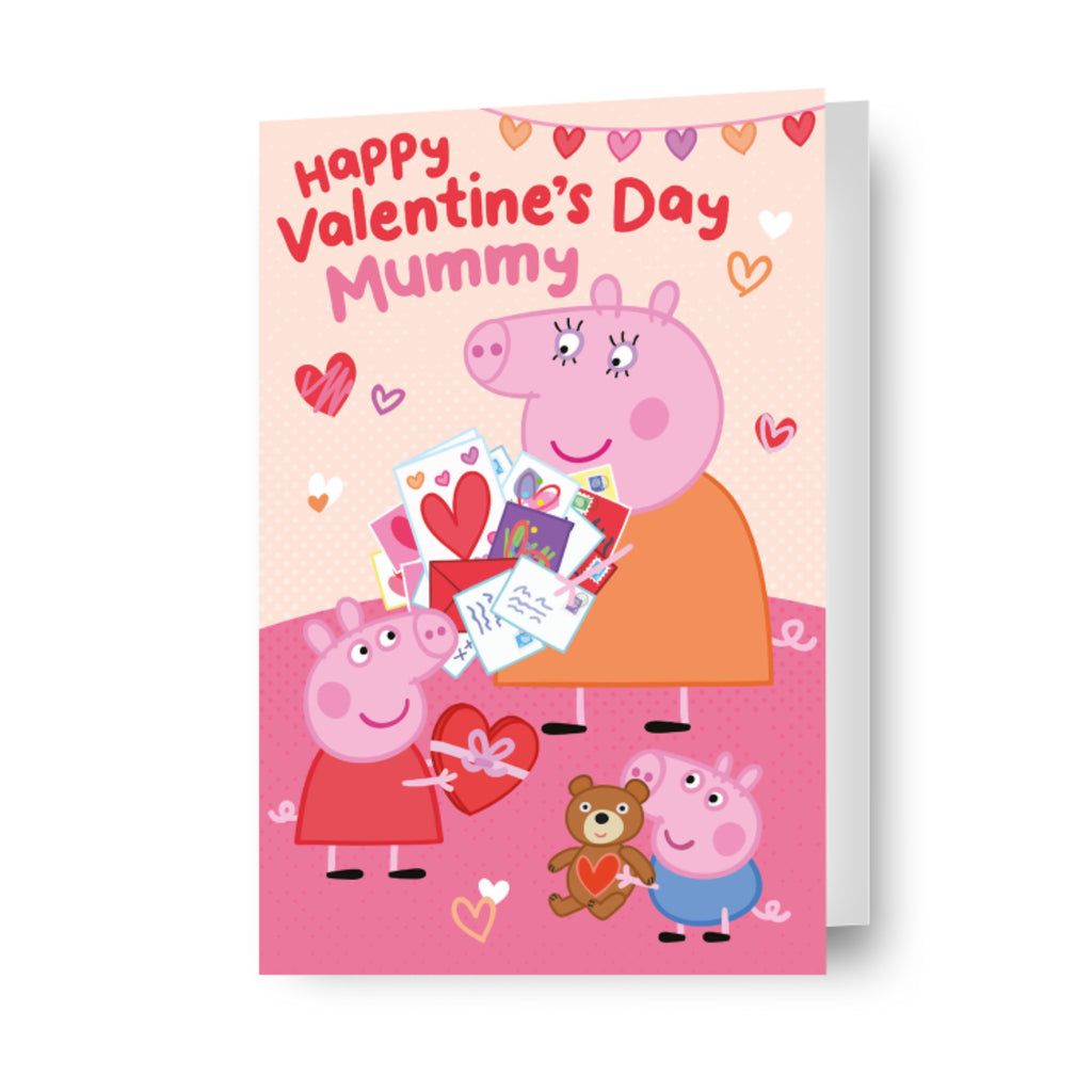 Peppa Pig 'Mummy' Valentijnskaart