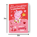 Peppa Pig 'Special Daughter' Valentine's Day Card