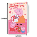 Peppa Pig 'Mummy' Valentine's Day Card