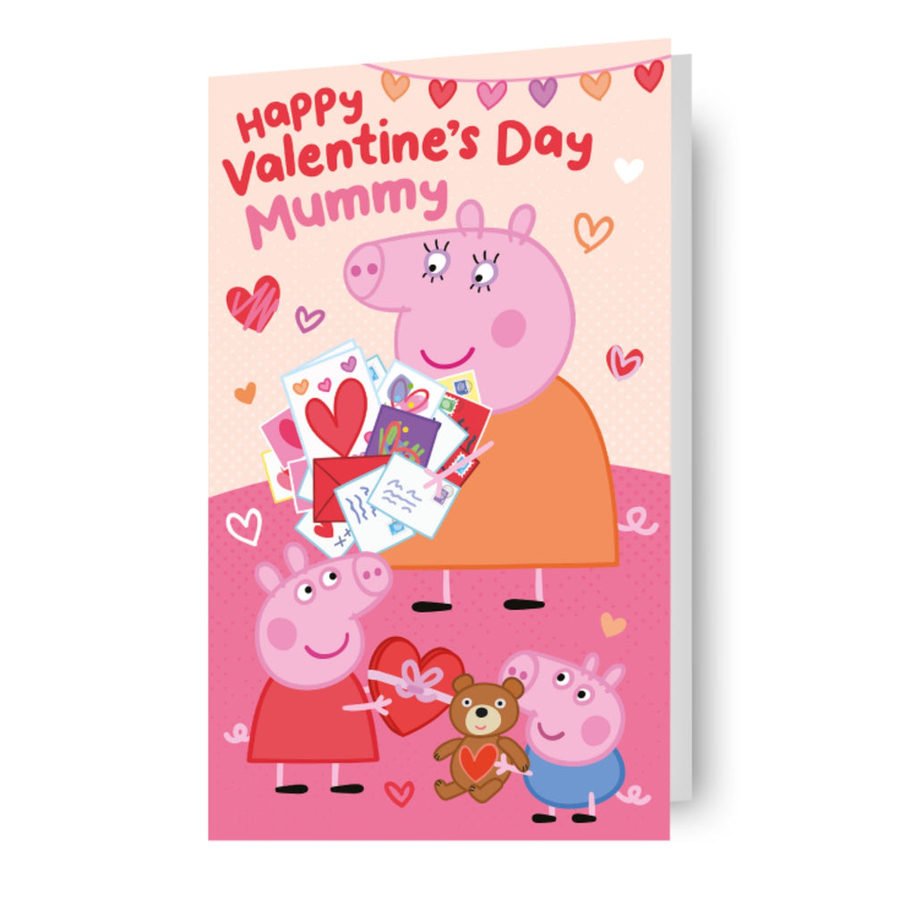 Peppa Pig 'Mummy' Valentine's Day Card