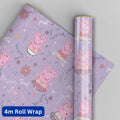 Peppa Pig Wrapping Paper, 4m Roll Wrap