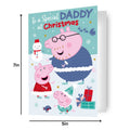 Cartolina di Natale papà Peppa Pig