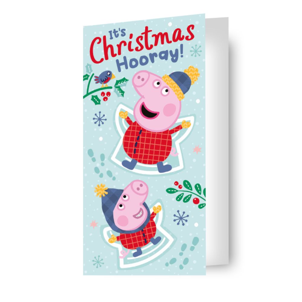 Cartolina di Natale di Peppa Pig