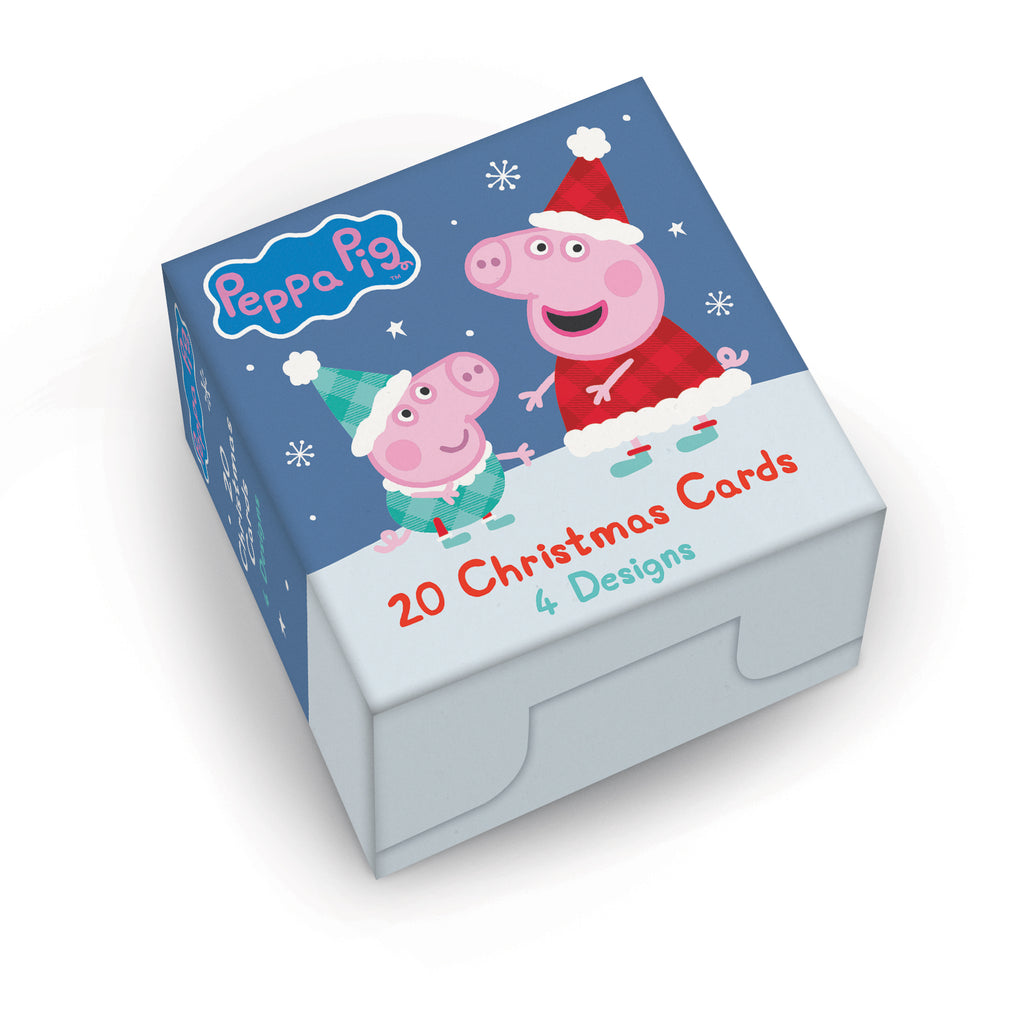 Peppa Pig Multipack van 20 kerstkaarten