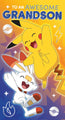 Pokemon Grandson Happy Birthday Card