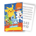 Pokemon Personalise Birthday Card With Sticker Sheet