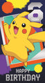 Pokemon Age 6 Birthday Card