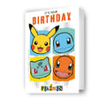 Pokemon Birthday Card