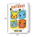 Pokemon Birthday Card
