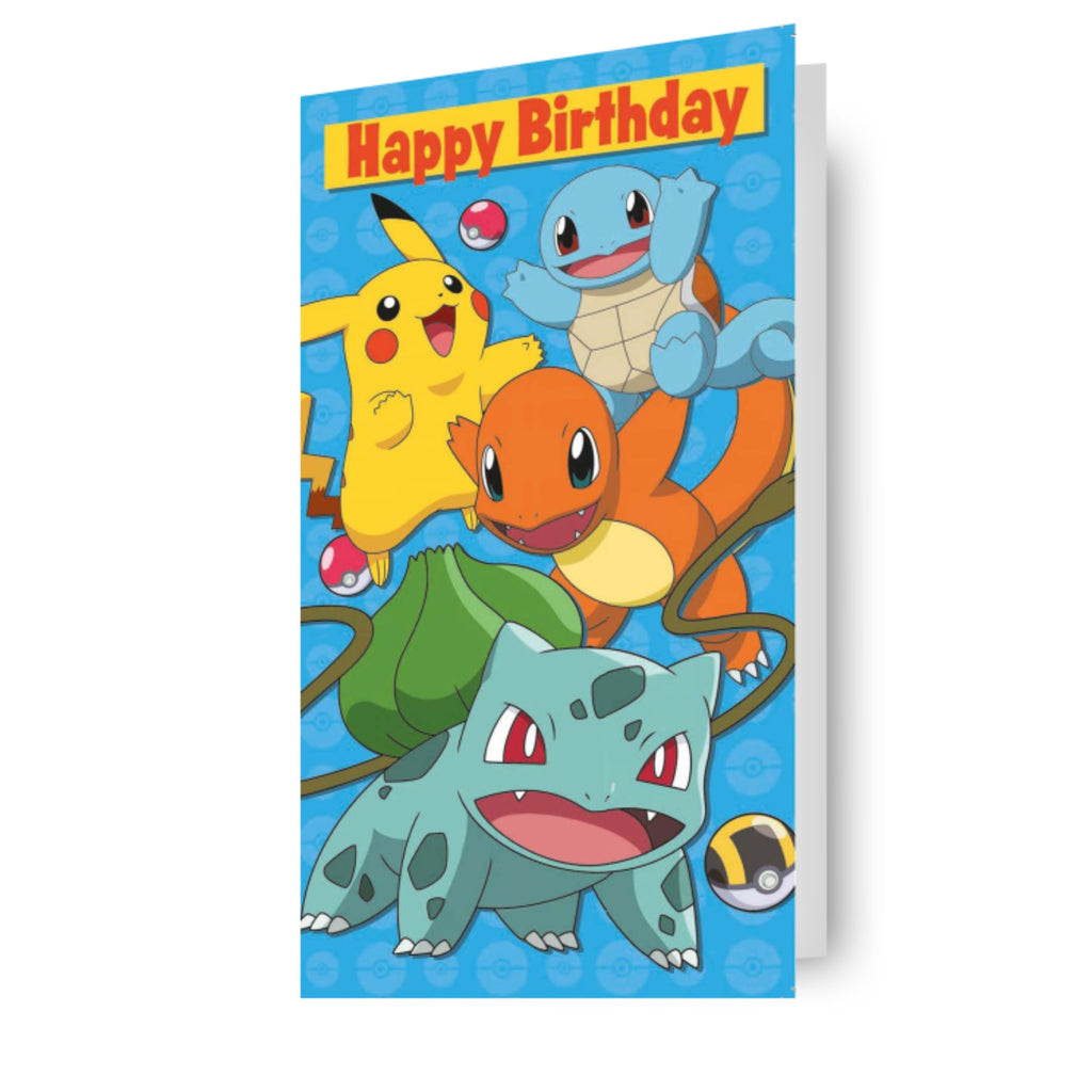 Pokemon Birthday Card