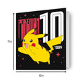 Pokemon Age 10 Birthday Card