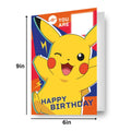 Pokemon Age Sticker Birthday Card