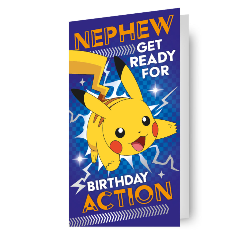 Pokemon Nephew Birthday Card
