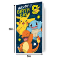 Pokemon Multi Ages 7-14 Sticker Birthday Card