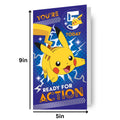 Pokemon Multi Ages 5-8 Sticker Birthday Card