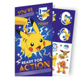 Pokemon Multi Ages 5-8 Sticker Birthday Card