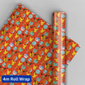 Pokemon 4m Roll Wrapping Paper